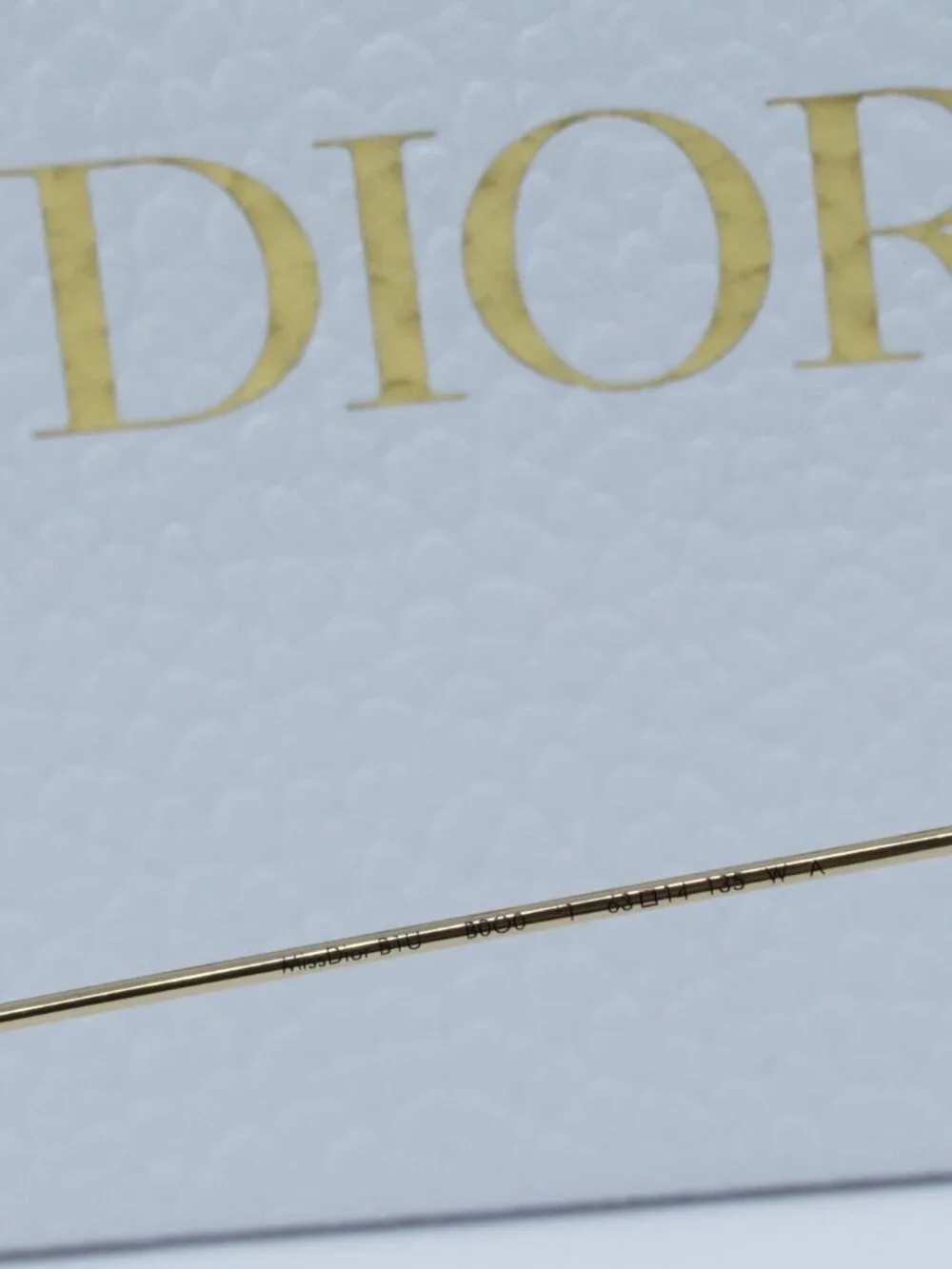 Dior MISSDIOR B1U B0O0 Cat Eye Sunglasses – Gold / Green
